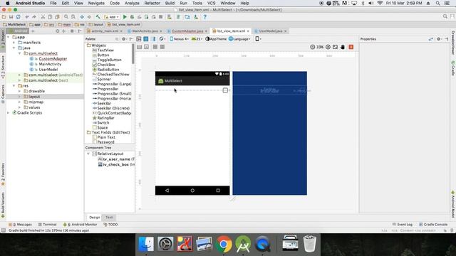 List View With Multiple Check Box Selection. смотреть онлайн