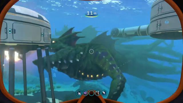 Subnautica: Multiple Sea Dragon Leviathans смотреть онлайн