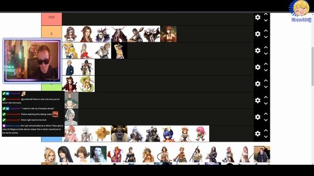 Excel's Final Fantasy Waifu Tier List смотреть онлайн
