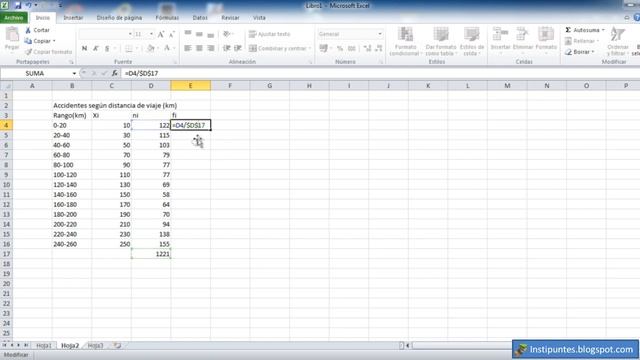 Cómo hacer un histograma en EXCEL смотреть онлайн