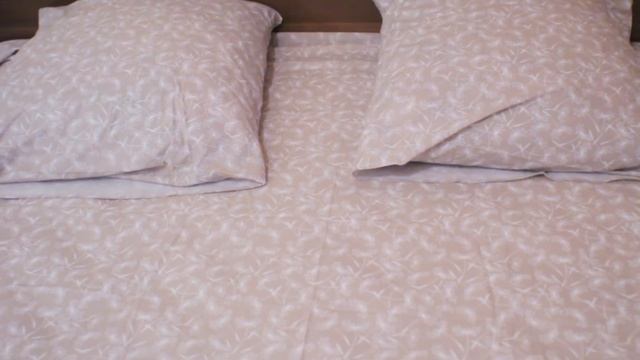 Обзор на КПБ из поплина "Воздушный танец" смотреть онлайн