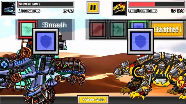 Dino Robot Battle Arena -15 Dinosaurs - T-Rex/Smilodon/Tricerasaurus/Allosaurus/Velociraptor/Pteras смотреть онлайн