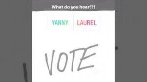 Янни или Лорел? оригинал