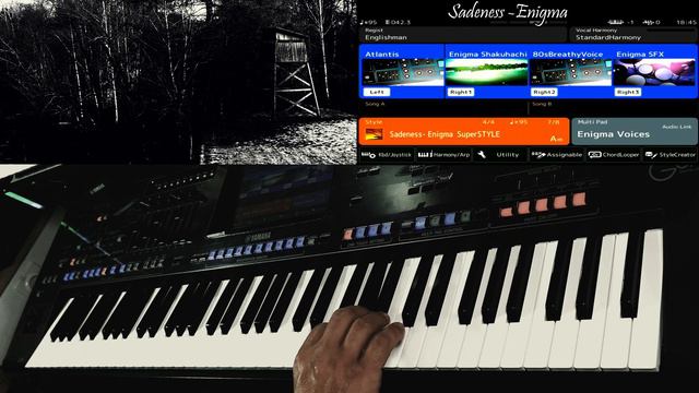 Sadeness -Enigma -Yamaha Genos 2.0✟✟✟ смотреть онлайн