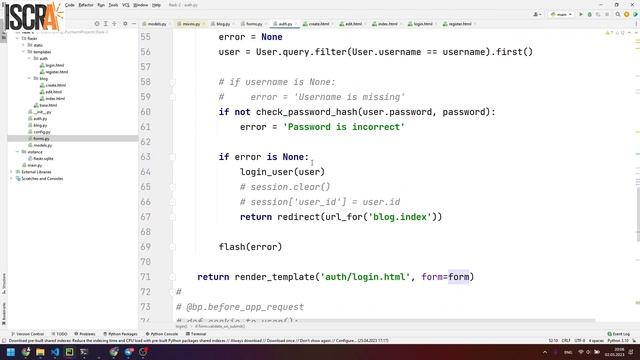 Прикладной Python | Backend-разработка | Лекция №13: Расширения Flask смотреть онлайн