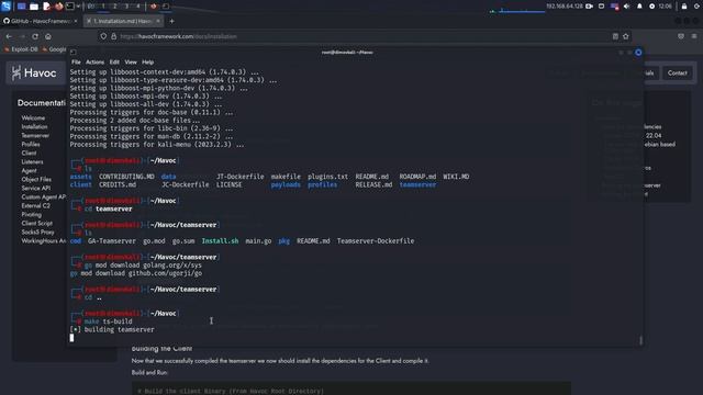 Havoc C2 Installation on Kali Linux 2023.1 | Basic Guide смотреть онлайн