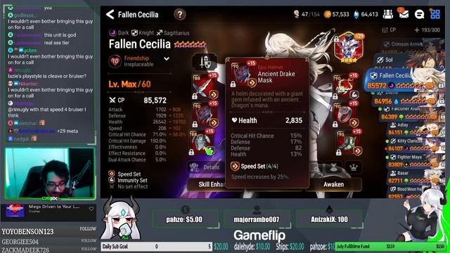 MUST WATCH Legend F2P Account Review! (Luck or Skill?) [Epic Seven ft. Laziee] смотреть онлайн