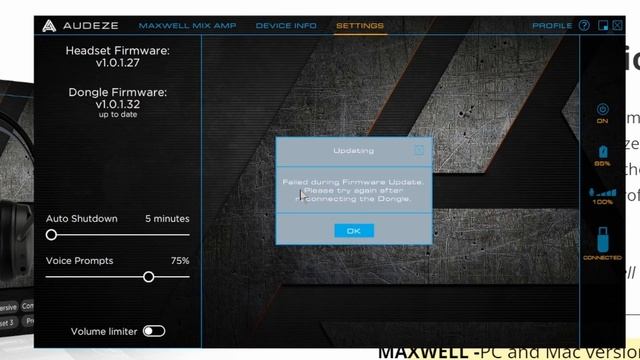 Audeze Maxwell Gaming Headsets Update смотреть онлайн