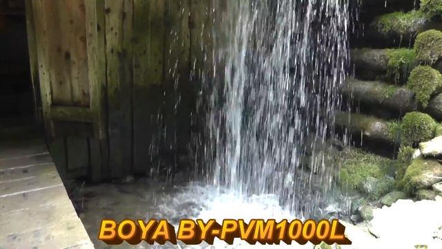 BOYA BY-PVM1000L review with Panasonic HC-V700 Microphone test смотреть онлайн