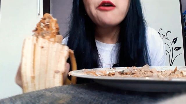 ?Banana ice cream? Банановое морожоное с орешками ?? смотреть онлайн