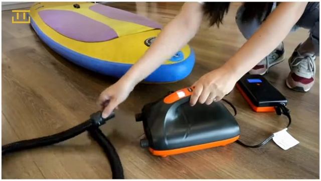 Amazon com 20PSI Paddle Board Pump, 12V DC Intelligent Dual Stage Auto Off Function High Pressure смотреть онлайн