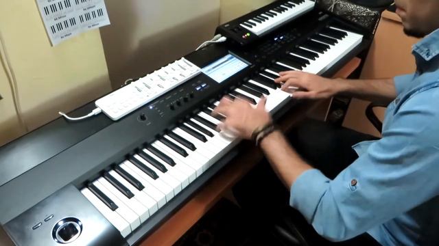 Touch the Sky (korg krome piano) смотреть онлайн