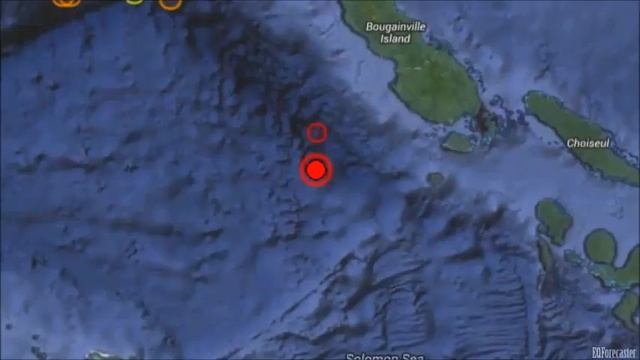 M 7.2 EARTHQUAKE - BOUGAINVILLE REGION, P.N.G. - May 7, 2015 смотреть онлайн