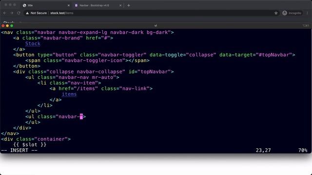 Laravel 8 - Part 6 : Bootstrap 4 Navbar смотреть онлайн