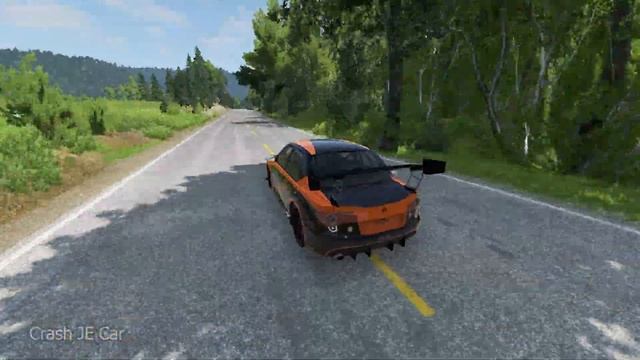 Ford Mustang Spike Strip High Speed Crashes – BeamNG Drive Crashes смотреть онлайн