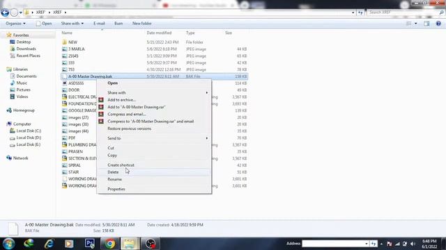 HOW TO OPEN BAK FILE IN AUTOCAD...... смотреть онлайн