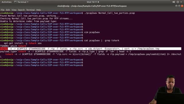 SIP over TLS + RTP: Patching Pcap2Wav to Extract Audio смотреть онлайн