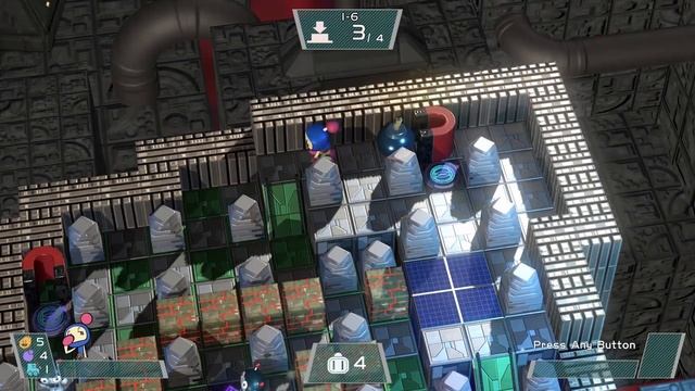 Super Bomberman R Walkthrough - World 1: Planet Technopolis смотреть онлайн