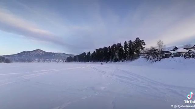 катание на снегоходах, все к Коле на отдых.! смотреть онлайн