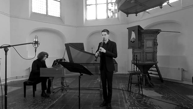 Johann Sebastian Bach - Sonata In C-moll: III. Adagio (BWV 1017) | Emile Ter Schegget & Tim Veldman