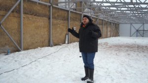 Быстровозводимый ангар из сэндвич панелей | Рассказываем про особенности зимнего строительства