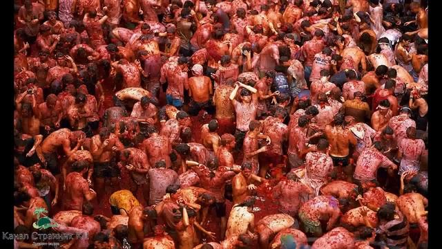 Фестиваль Ла Томатина Испания смотреть онлайн