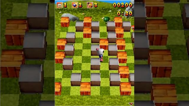 Java-игра Bomberman Atomic 3D - Этап 1 - lvl 2 смотреть онлайн