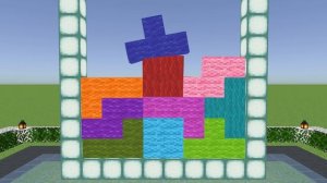 Minecraft Tetris Compilation / SOFTBODY TETRIS ? 9 mins (4K/60FPS)