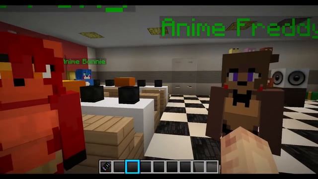 FNAF World Five Nights in Anime - "ANIME PURPLE GIRL" (Minecraft Roleplay) Night 10 смотреть онлайн