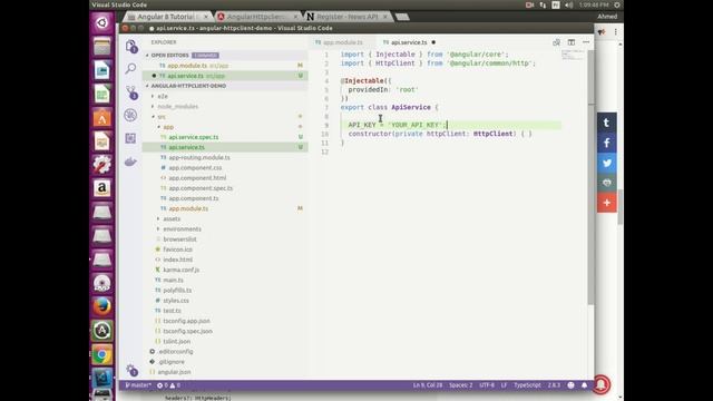 Angular 17 Tutorial By Example: REST APIs, HttpClient GET, Components, Services & ngFor смотреть онлайн