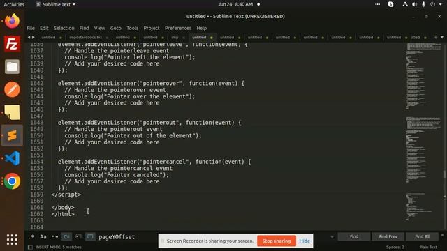 JavaScript Tutorial in Hindi #82 Pointer events in JavaScript смотреть онлайн