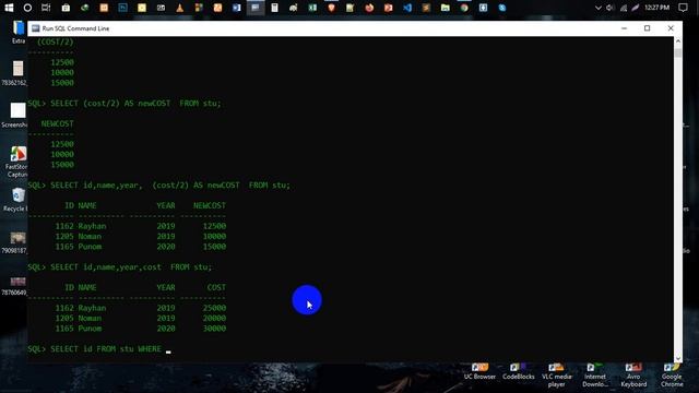 Database SQL (Oracal)10g part-03 смотреть онлайн