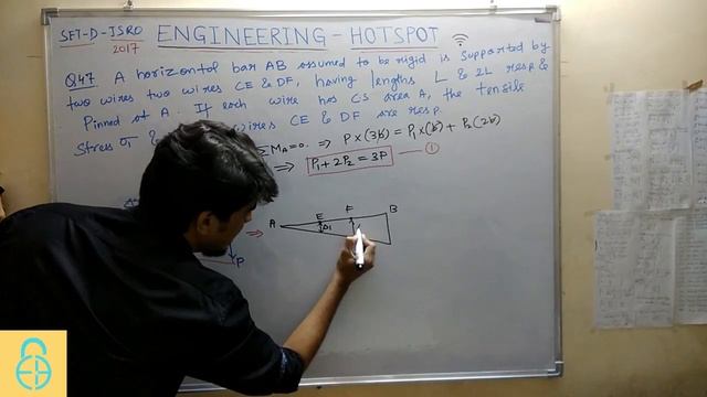 ISRO 2017-DECEMBER: ME-47(STRENGTH OF MATERIAL-STRESS & STRAIN) смотреть онлайн