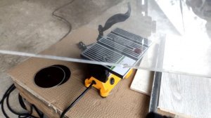 Настольная циркулярная мини-пила ALLSOME.Обзор+Режем керамику, стекло, оргстекло, дерево, алюминий.