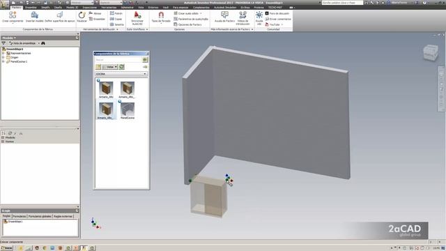 Autodesk Factory Design Suite 2013 - Componentes Cocinas смотреть онлайн
