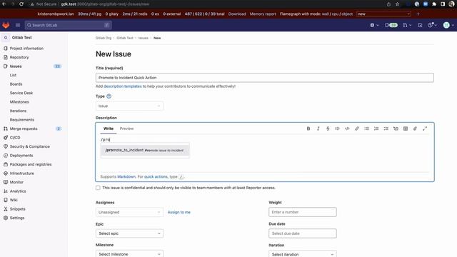 Quick action to set issue type as incident upon creation смотреть онлайн