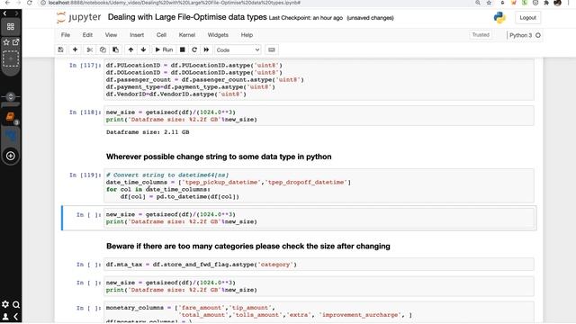 How to Reduce the size of Pandas Dataframes before Preprocessing- Part 1 смотреть онлайн
