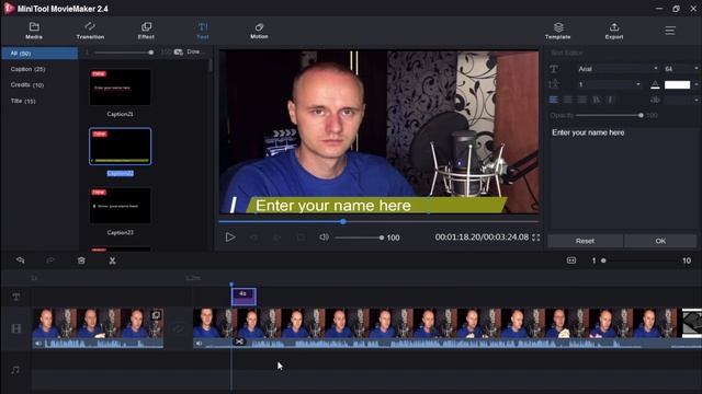 Обзор бесплатной программы для видеомонтажа MiniTool MovieMaker FREE 2.4  | VideoGeneratorTV
