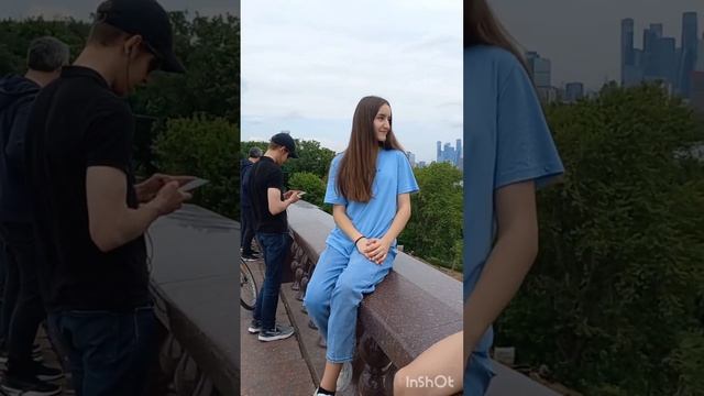 МГУ и Смотровая площадка на Воробьевых горах - вся Москва как на ладони. Москва, июнь 2022 смотреть онлайн