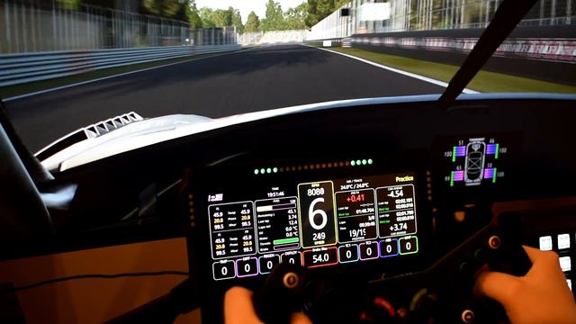 PE DASH Pro - Widescreen Sim Display testing with 911 GT3 смотреть онлайн