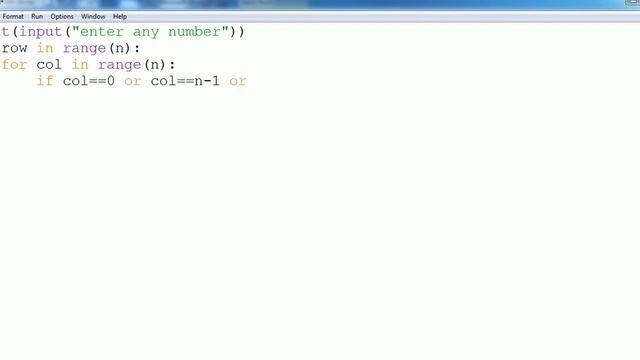 python pattern program to print star in N shape mostly asked question in interview смотреть онлайн
