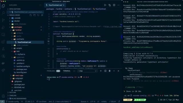 MetaFest 2021 - Analyzing & Debugging Smart Contracts using VScode, Hardhat & Tenderly смотреть онлайн