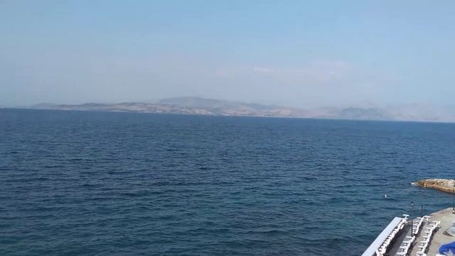 Керкира,вид на крепость смотреть онлайн