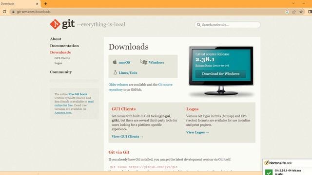 Installing and Configuration Git смотреть онлайн
