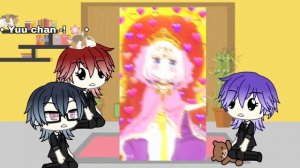 Diabolik lovers react to Kanna Kamui|diabolik lovers x miss kobayashi dragon maid|gacha life|• 🥀🍃 •
