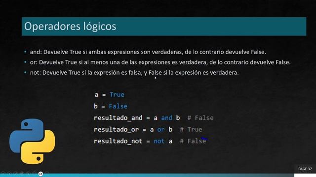 Curso Python 2023 | Dominando Booleanos y Operadores Lógicos en Python | E09 смотреть онлайн