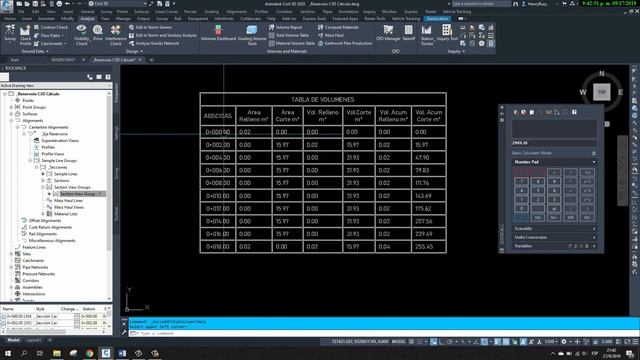 Taller 3: Diseño de Reservorio y Calculo de Volúmenes con Civil 3D 2020. Parte 3 смотреть онлайн