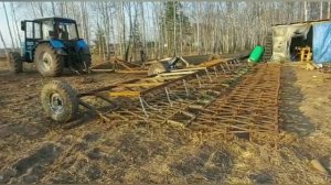 зубовая борона своими руками