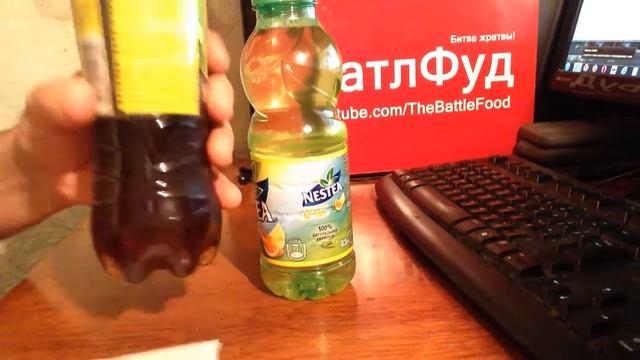 БатлФуд | Зеленый чай Nestea Цитрус vs Lipton Ice Tea лимон смотреть онлайн