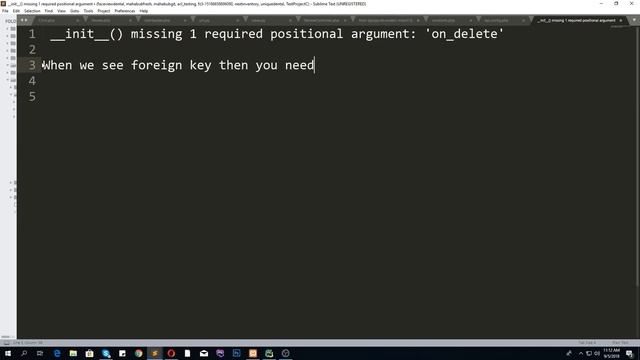 How to Fix “missing 1 required positional argument: on_delete” смотреть онлайн